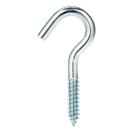 HAMPTON Small Zinc-Plated Silver Steel 4.25 in. L Clothesline Hook 300 lb 02-3490-161